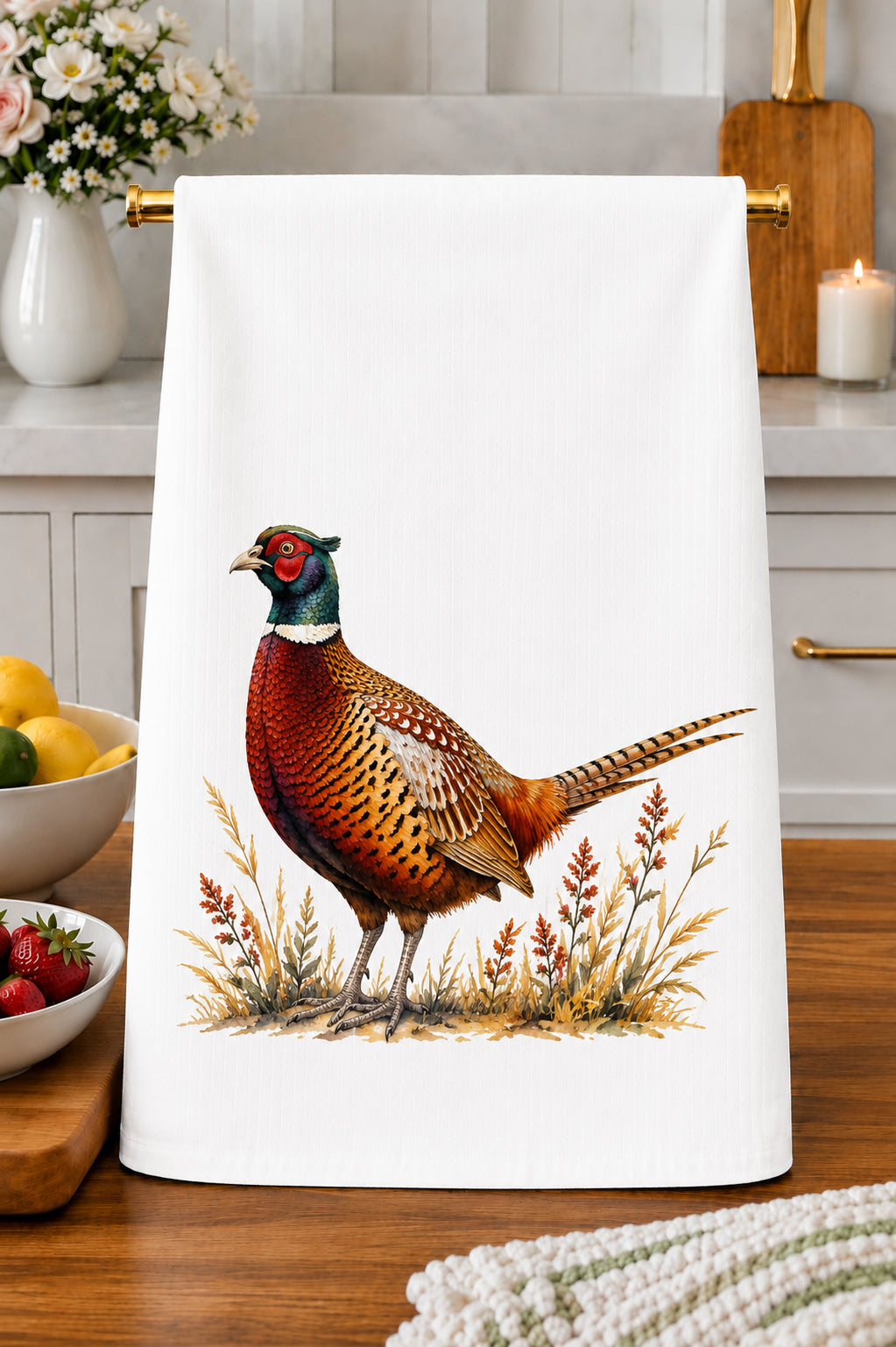 Pheasant Kitchen Towel