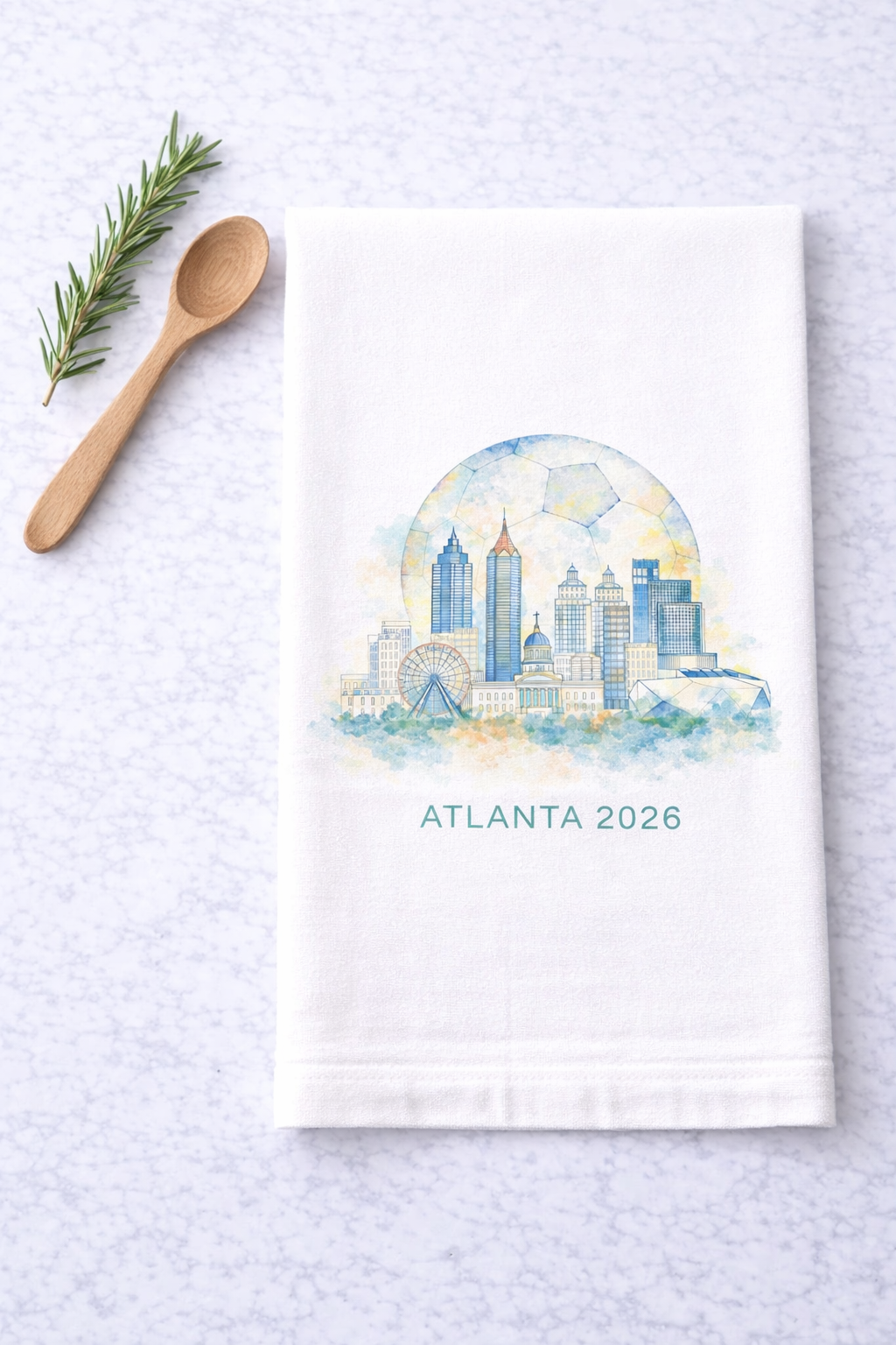 2026 World Cup Atlanta Kitchen Towel