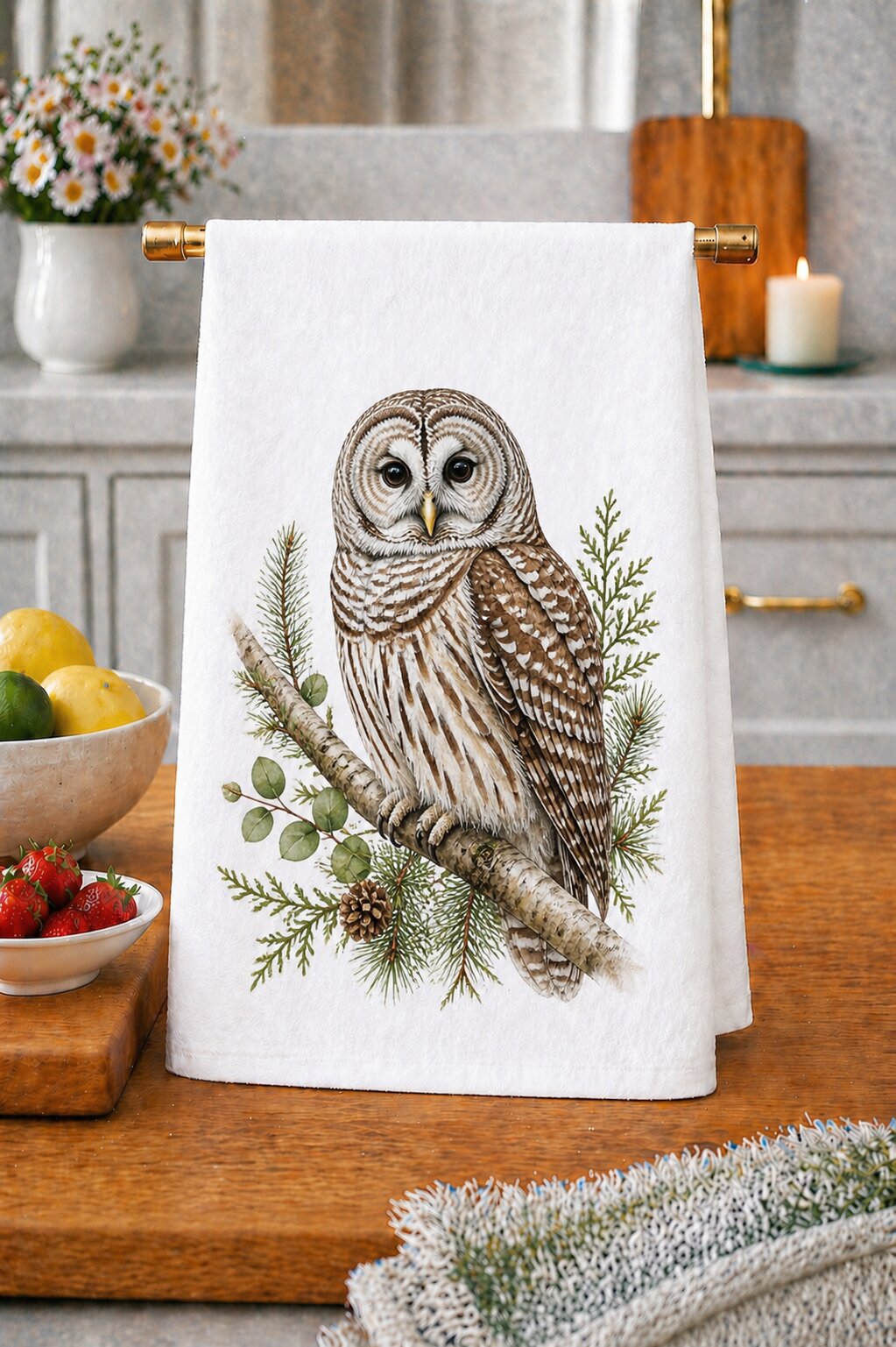 Colorful Animals and Birds Kitchen Towels