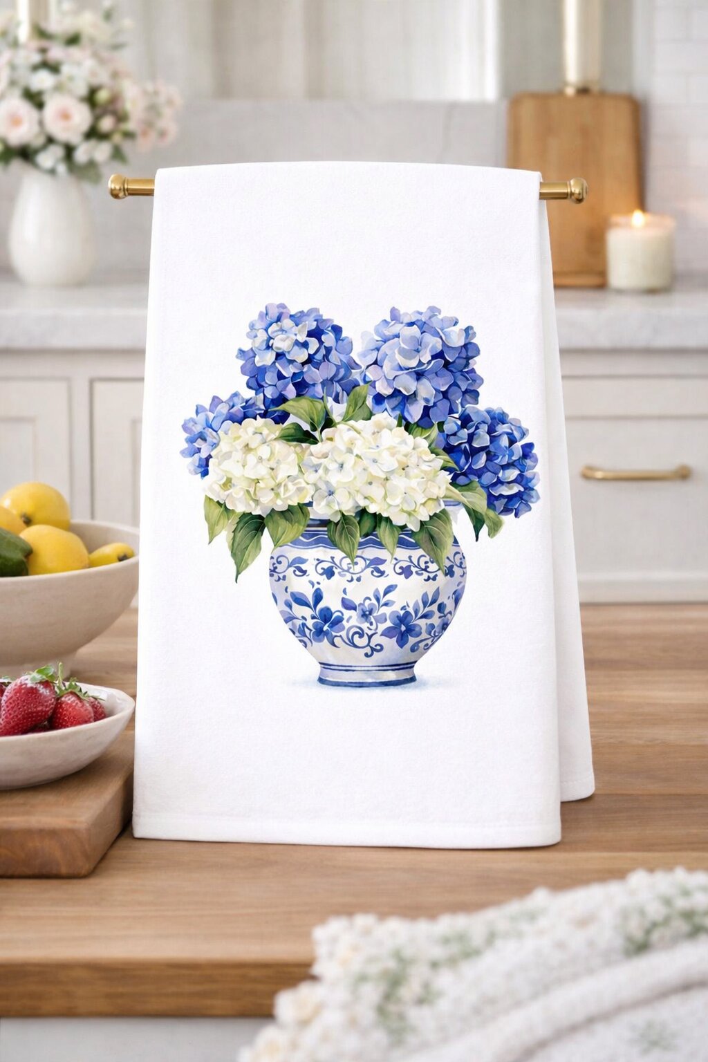 Colorful Floral Kitchen Towels