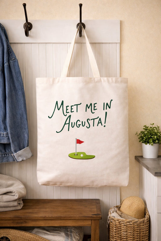 Meet Me In Augusta - Masters-Golf-Themed Tote Bag