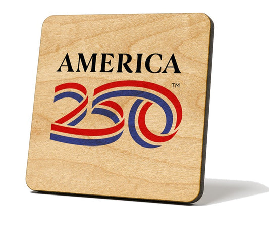 America250™ Logo Coaster Magnet - Officially Licensed