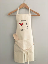 *State Love apron