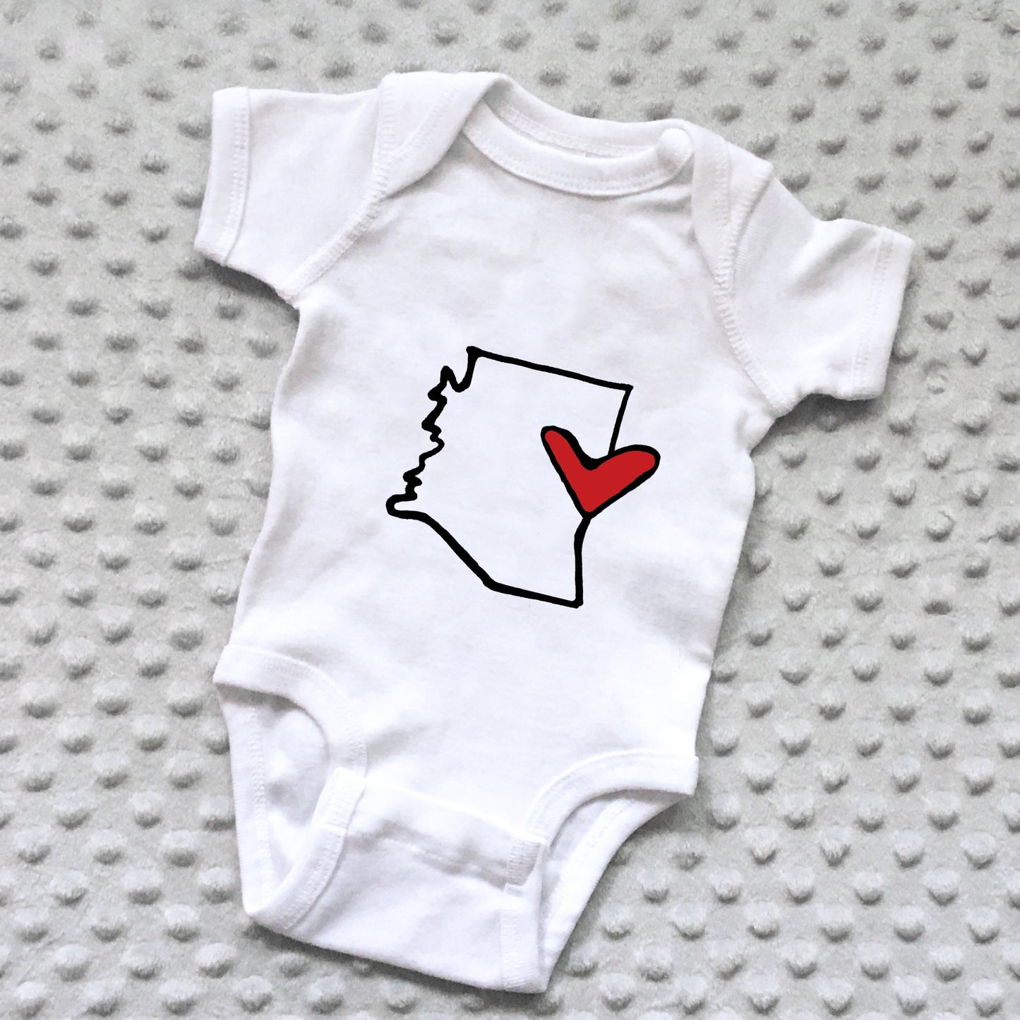 State Love Baby Onesie - 18 MONTHS