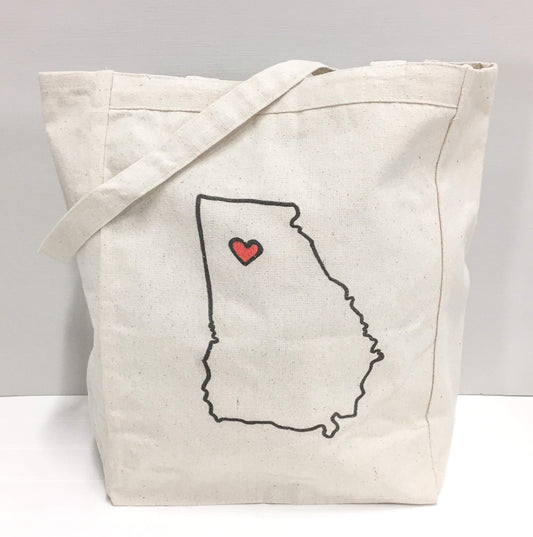 Georgia with ATL heart