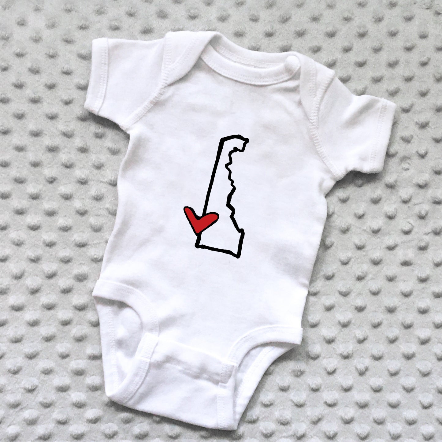 State Love Baby Onesie - 6 MONTHS