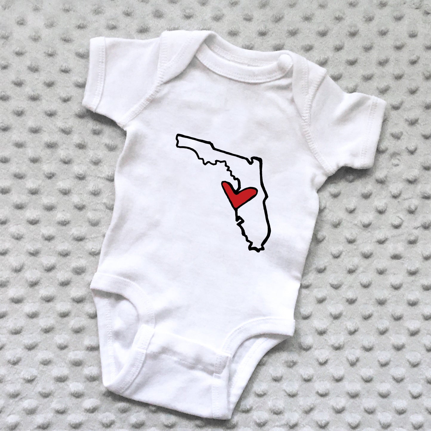 State Love Baby Onesie - 6 MONTHS