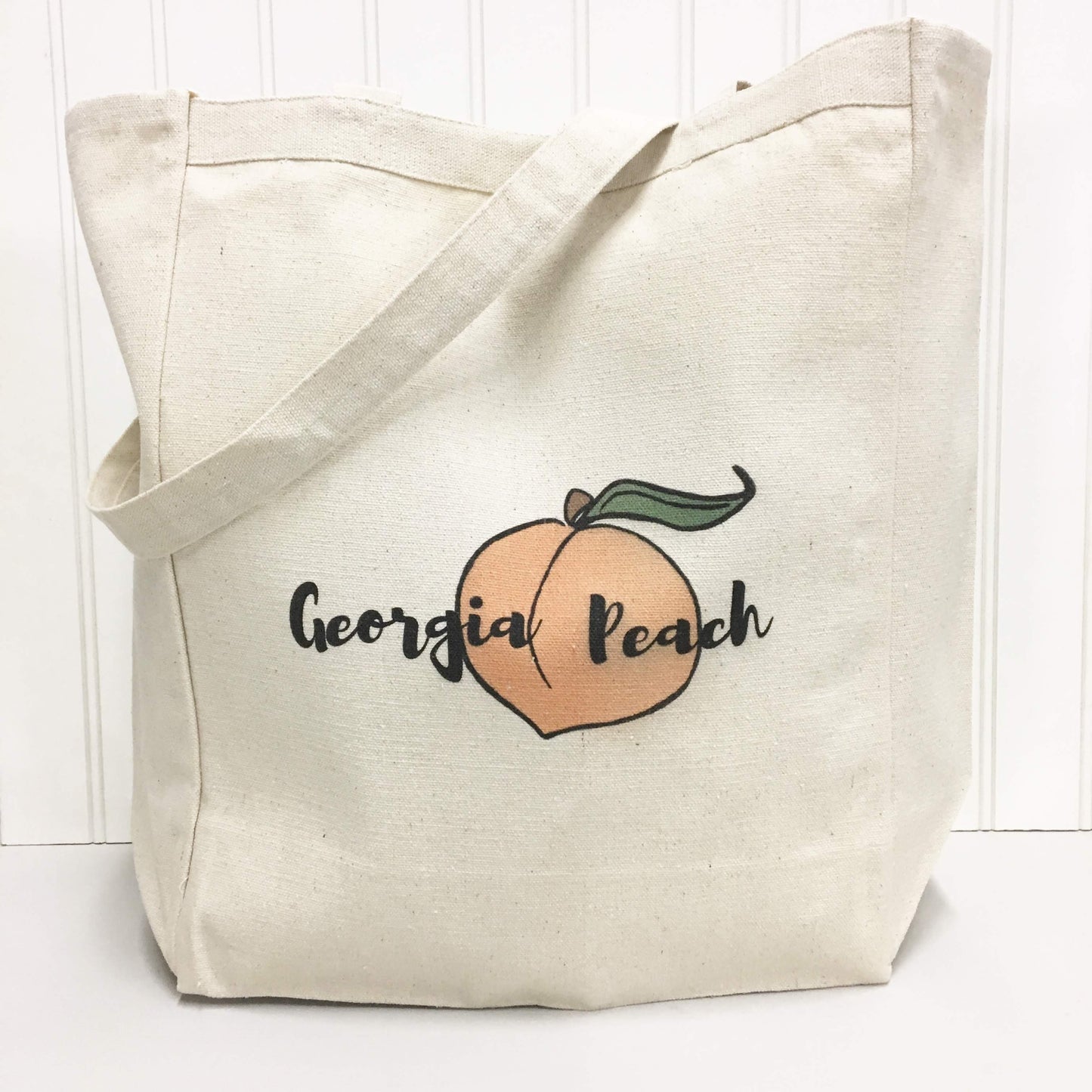 Georgia Peach Tote Bag