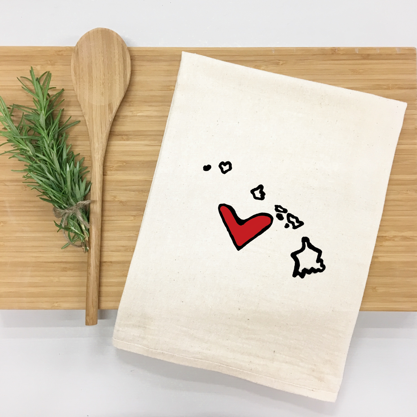 *State Love tea towel