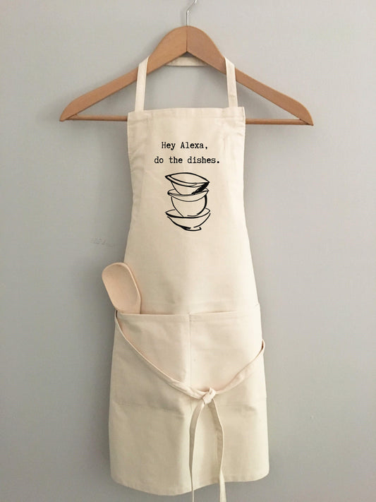 "Hey Alexa, do the dishes" Apron