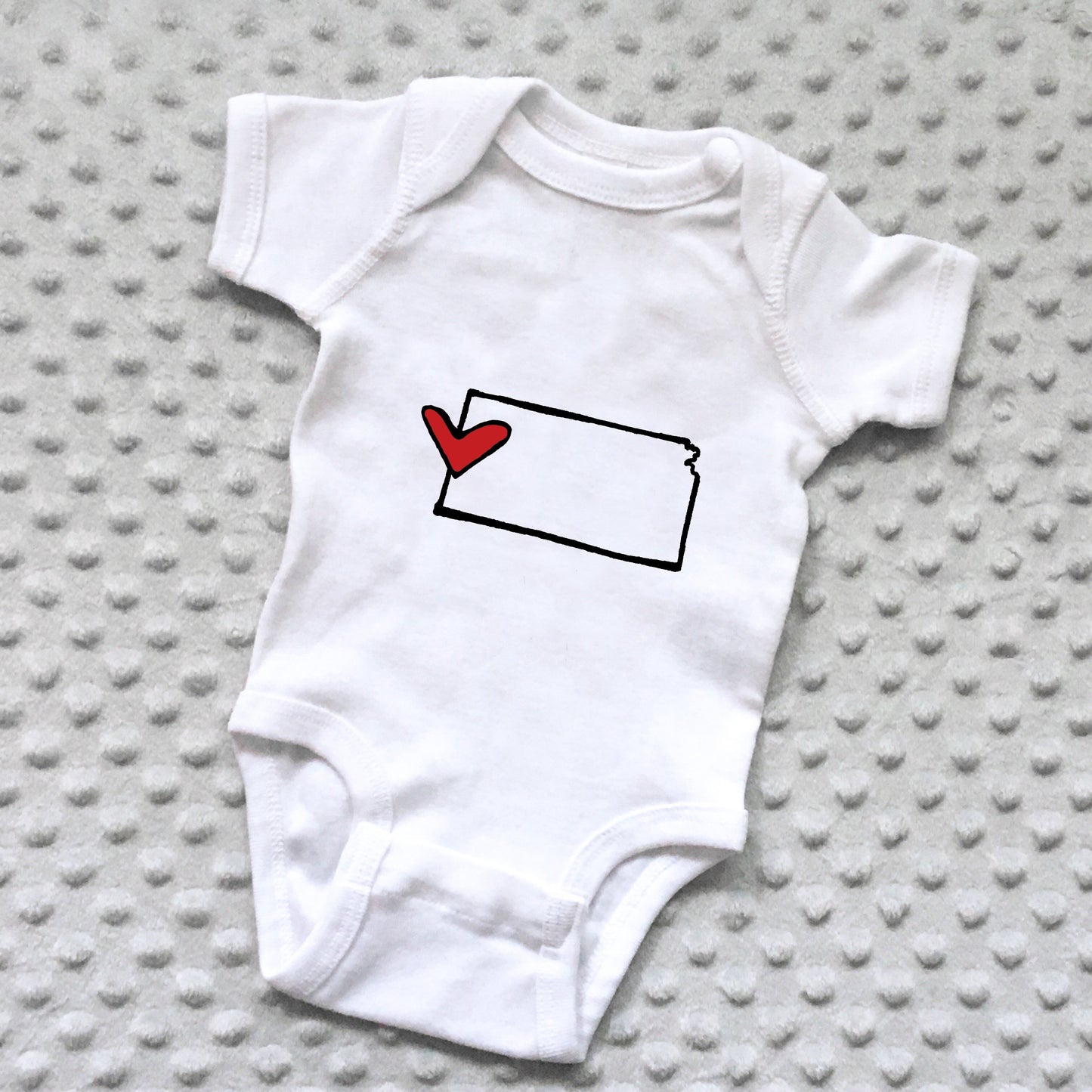 State Love Baby Onesie - 6 MONTHS