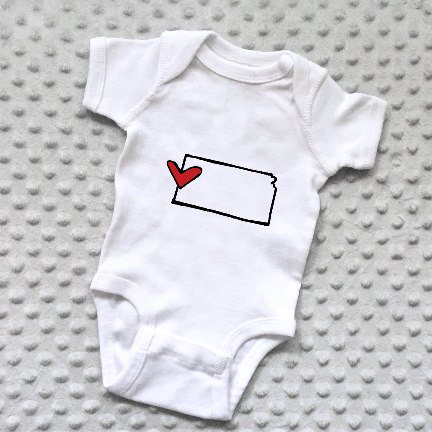 State Love Baby Onesie - NEWBORN