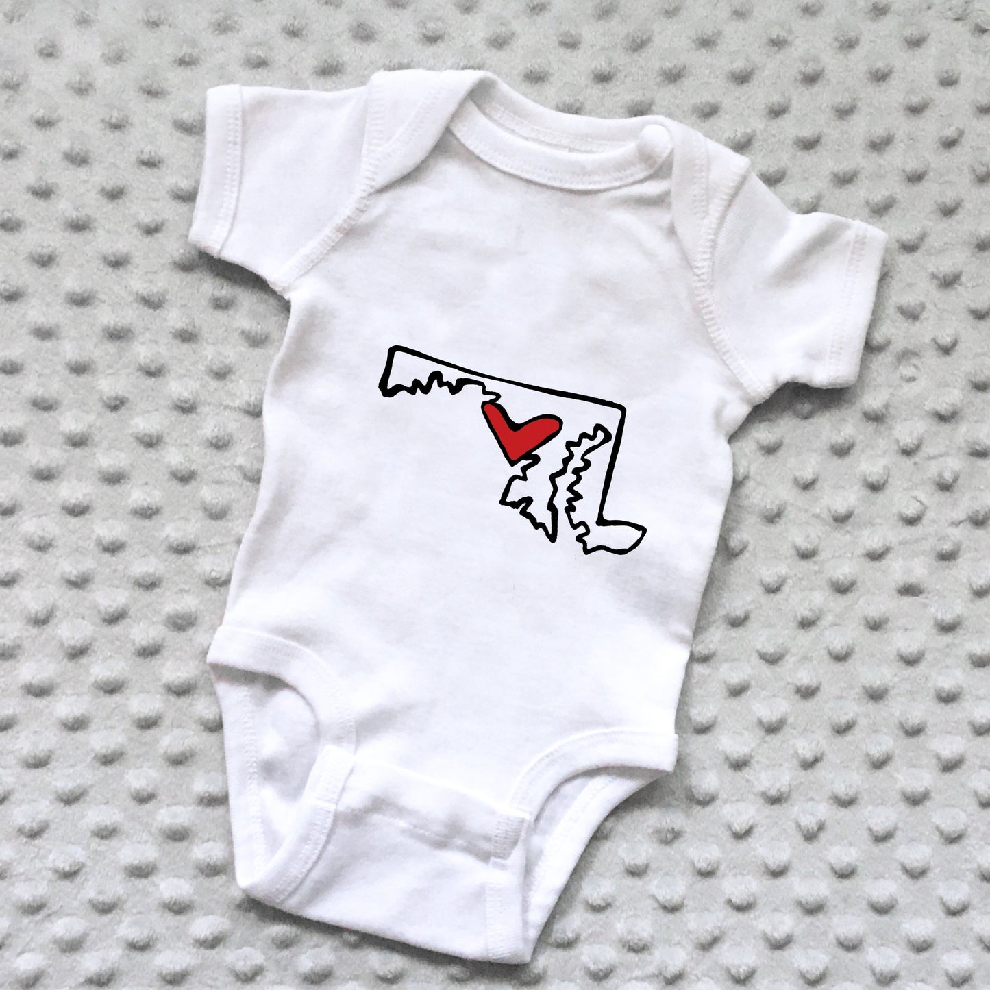 State Love Baby Onesie - 12 MONTHS