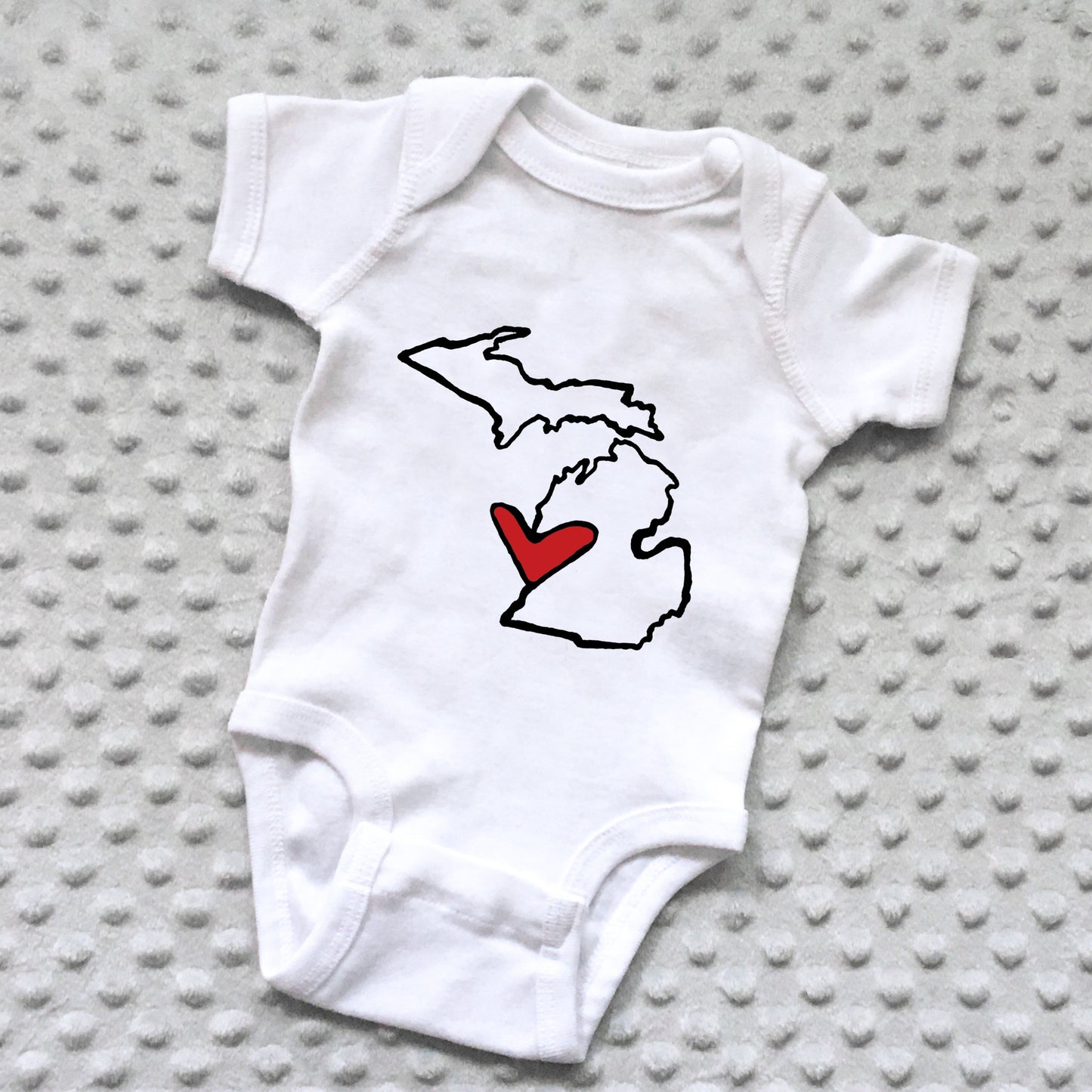 State Love Baby Onesie - 6 MONTHS