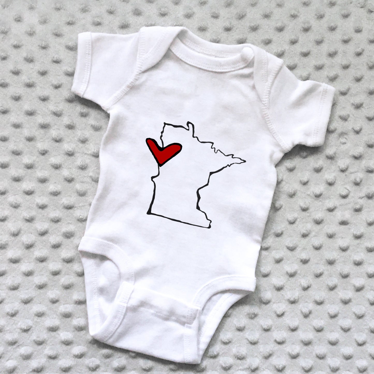 State Love Baby Onesie - 12 MONTHS