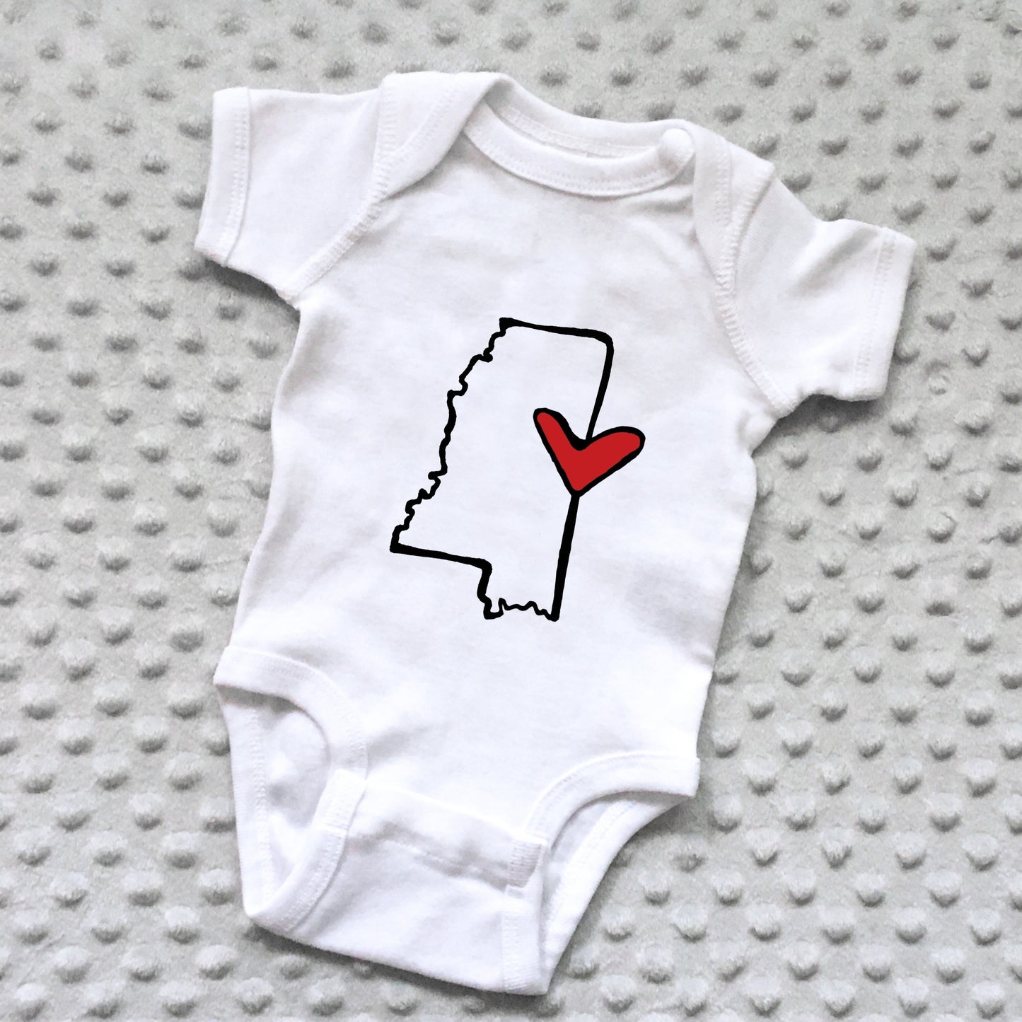 State Love Baby Onesie - 12 MONTHS