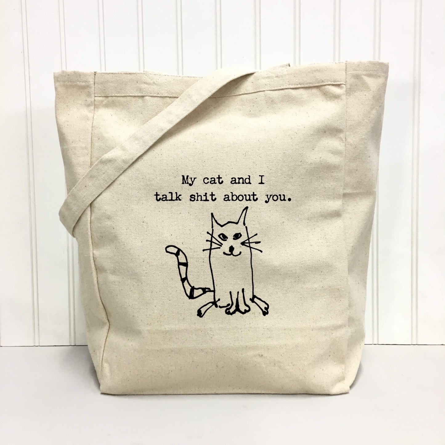 "My Cat and I" Tote Bag