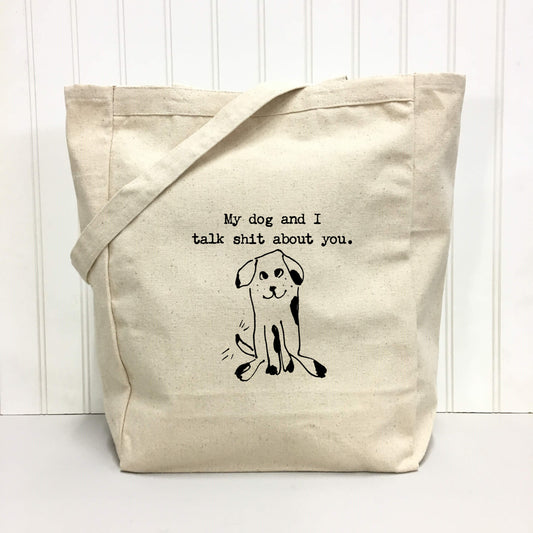 "My Dog and I" Tote Bag