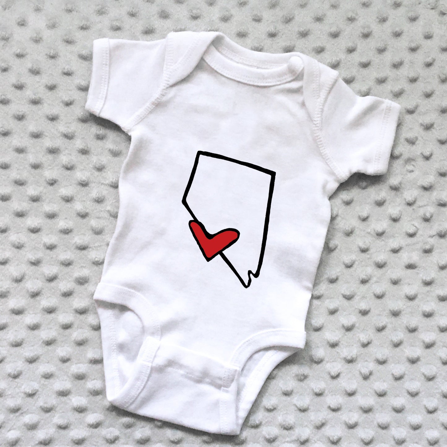 State Love Baby Onesie - 12 MONTHS