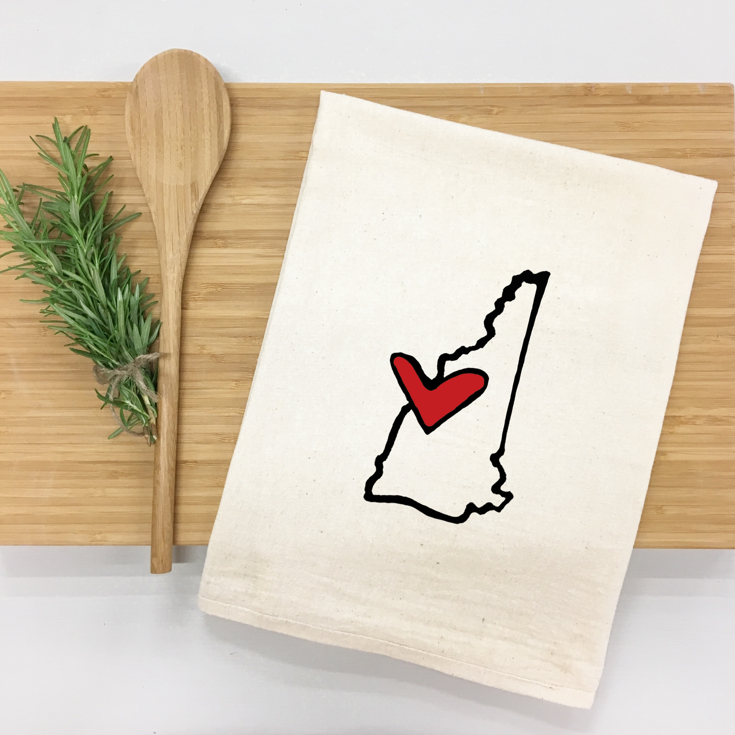 *State Love tea towel