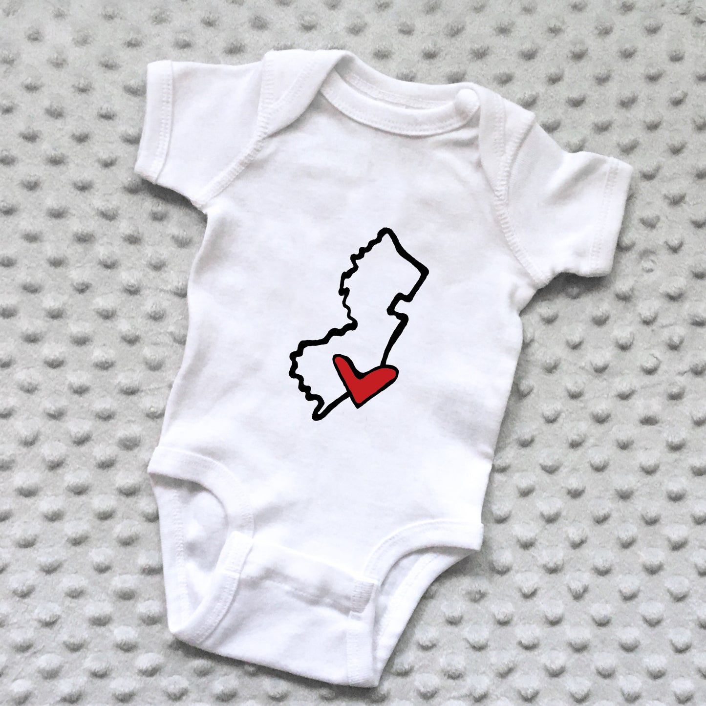 State Love Baby Onesie - NEWBORN