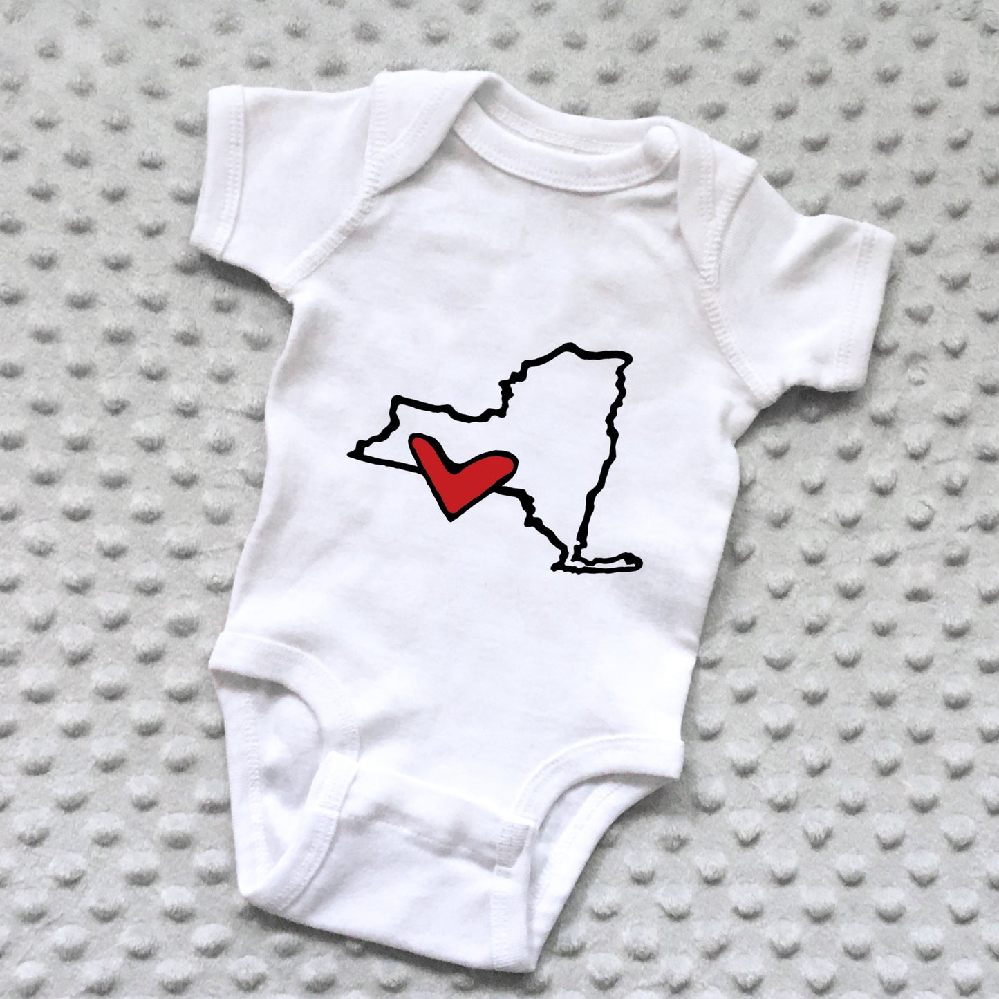 State Love Baby Onesie - NEWBORN