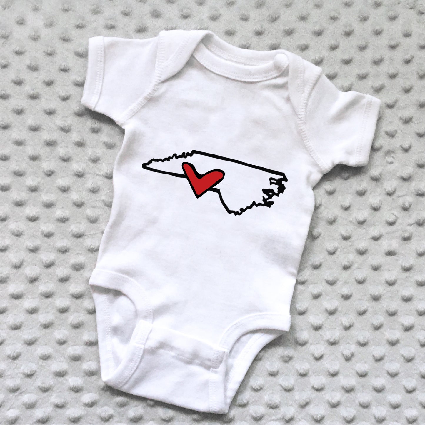 State Love Baby Onesie - NEWBORN