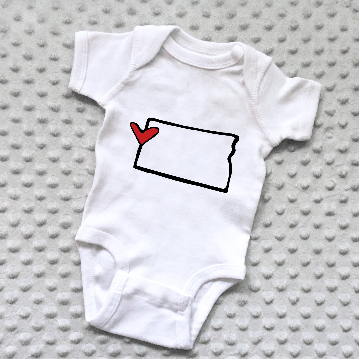 State Love Baby Onesie - NEWBORN