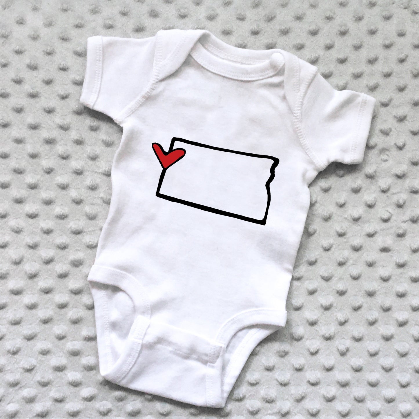 State Love Baby Onesie - 6 MONTHS