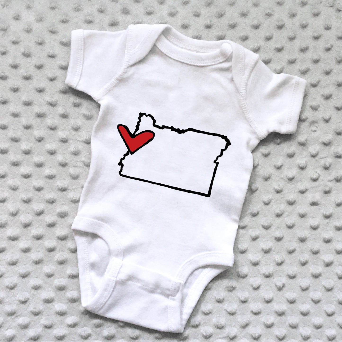 State Love Baby Onesie - NEWBORN