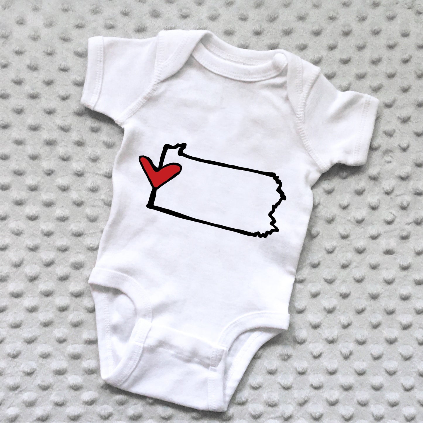 State Love Baby Onesie - 18 MONTHS