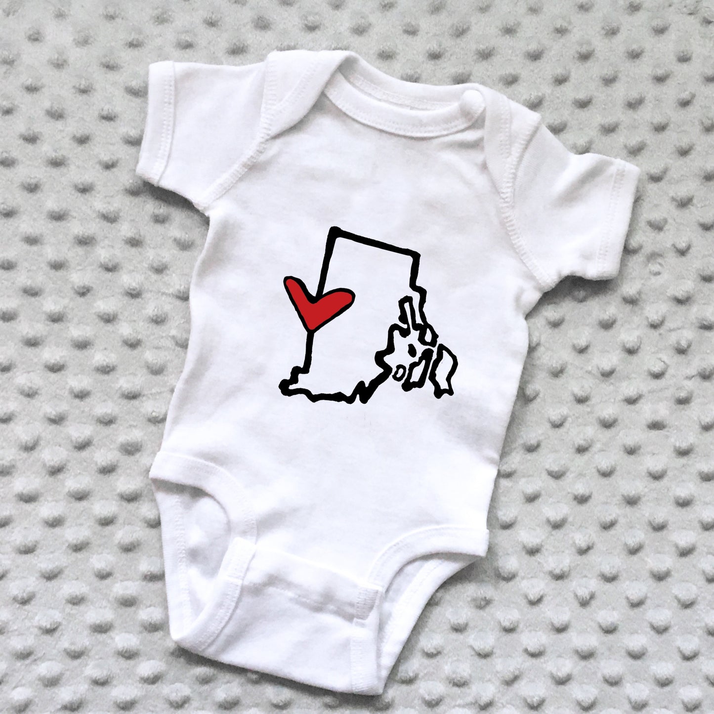 State Love Baby Onesie - NEWBORN