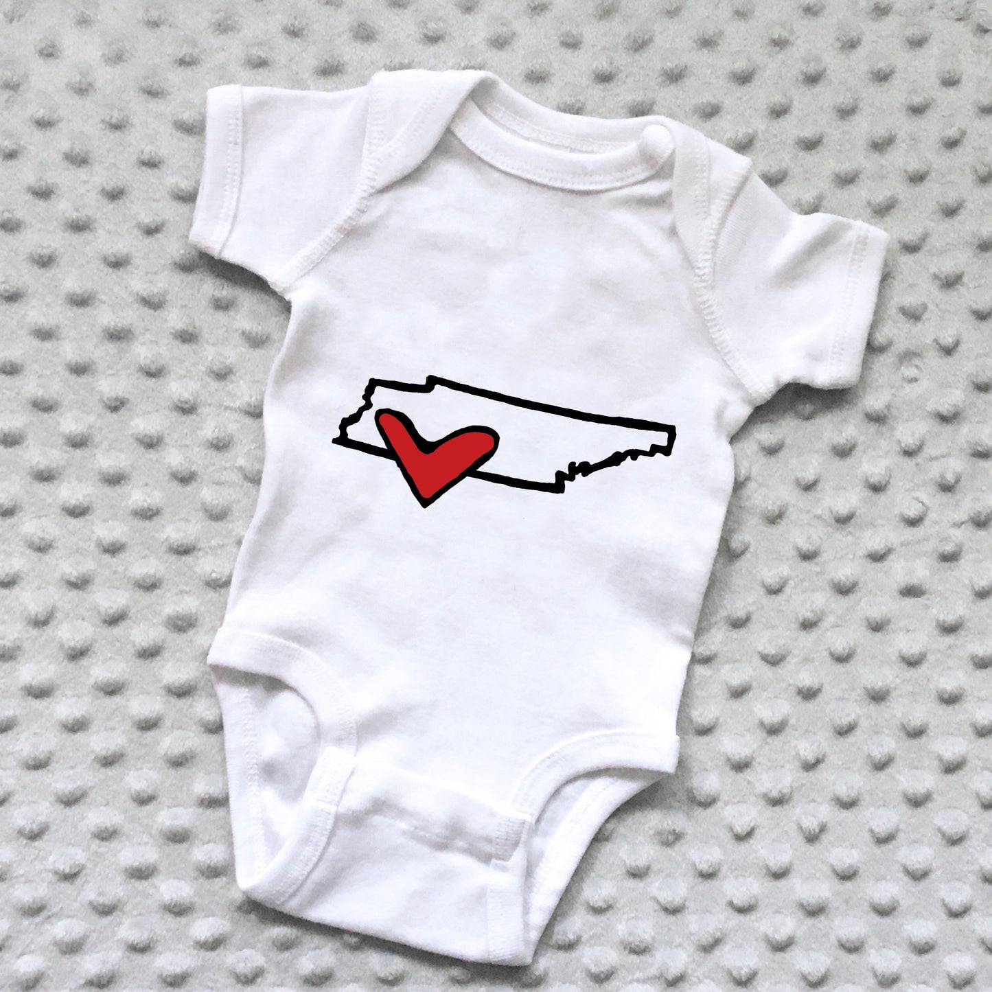 State Love Baby Onesie - 12 MONTHS