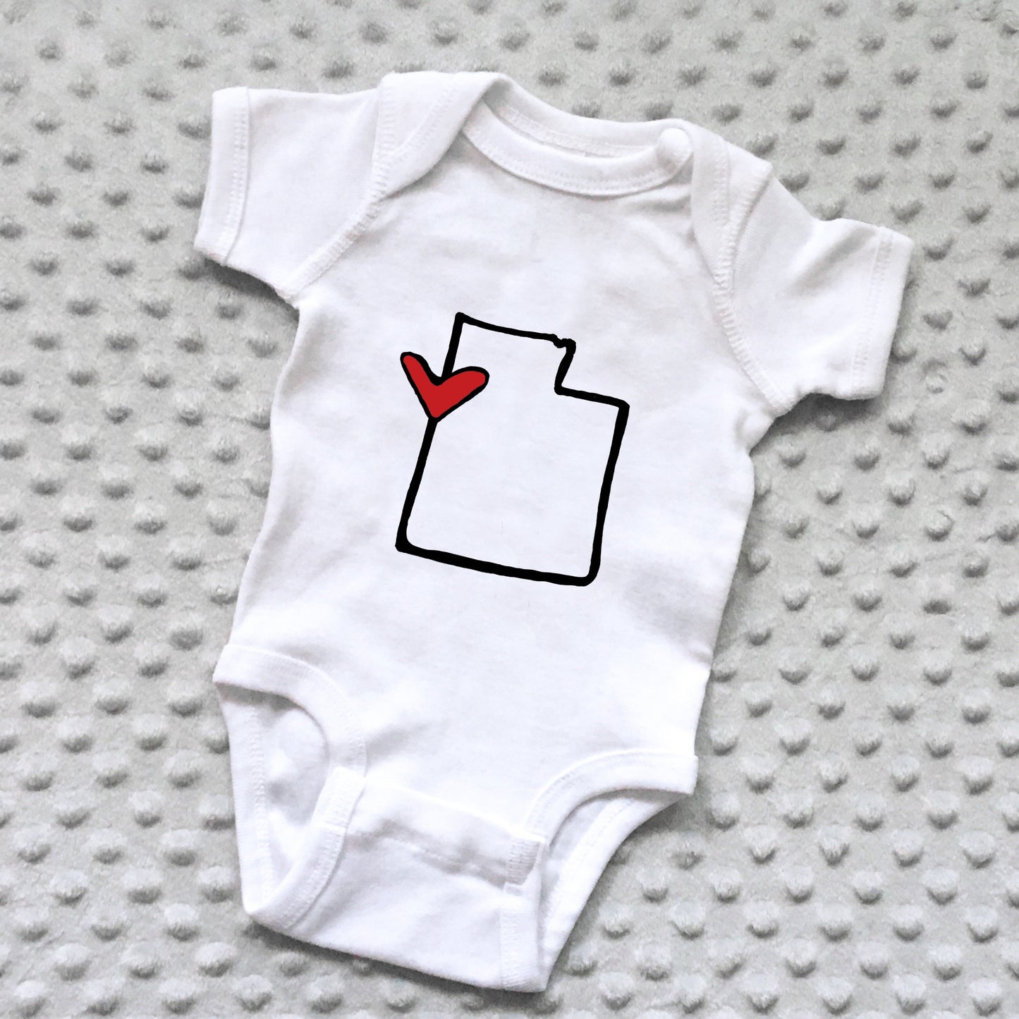 State Love Baby Onesie - 12 MONTHS