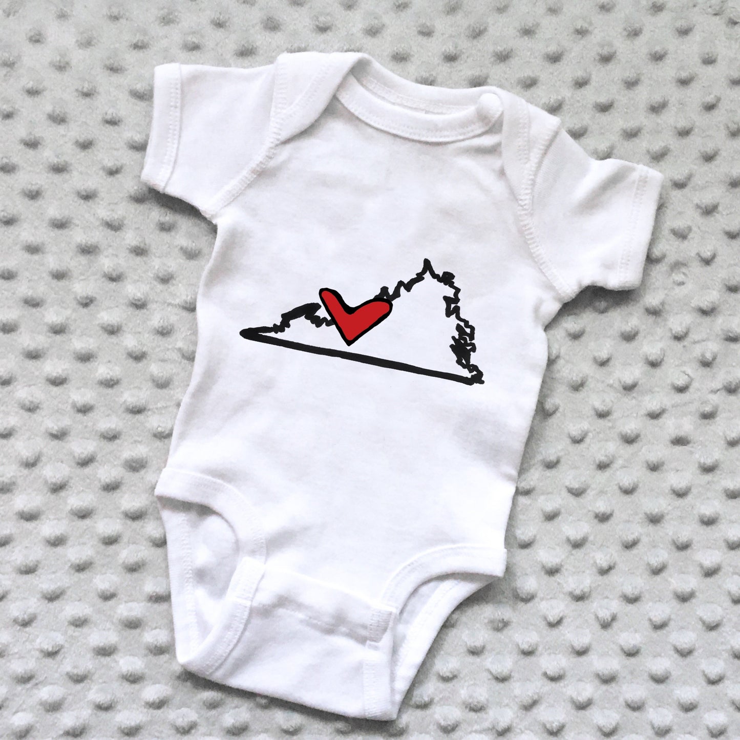 State Love Baby Onesie - 12 MONTHS